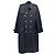 Givenchy Trench nero con bottoni dorati