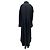 Max Mara Vestido camisero negro de algodón - vista 2
