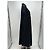 Max Mara Vestido camisero negro de algodón - vista 4
