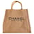 Chanel À La Plage Jute-Shopper Beige