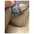 Hermès Brown canvas zip-around wallet with contrasting stripe - view 11