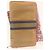 Hermès Brown canvas zip-around wallet with contrasting stripe - view 3