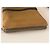 Hermès Brown canvas zip-around wallet with contrasting stripe - view 4