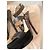 Sandali con tacco Jimmy Choo in pelle e scamosciato neri Nero - vista 10