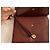 Clutch Cartier de cuero burdeos - vista 3