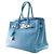 Hermès Blue Togo Birkin Retourne 30 Blu chiaro - vista 12