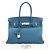 Hermès Blue Togo Birkin Retourne 30 Blu chiaro - vista 15