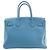 Hermès Blue Togo Birkin Retourne 30 Blu chiaro - vista 4