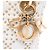 Dior Lady Dior Mini in agnello bianco cannage con borchie - vista 5