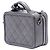Vanity Beauty Case Chanel Gray Small Metallic Caviar CC Filigree Marrone Grigio antracite - vista 2