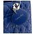 Lady Dior in agnello cannage blu grande - vista 5