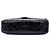 Chanel Black Quilted Crinkled Patent Reissue 2.55 Double Flap 227 Nero - vista 3