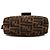Borsa a tracolla Fendi in tela Zucca marrone - vista 3