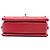 Chanel Red Small CC Chevron Calfskin Envelope Flap Rosso - vista 3