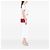 Chanel Red Small CC Chevron Calfskin Envelope Flap Rosso - vista 6