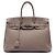 Hermès Brown Togo Birkin Retourne 35 Marrone Taupe