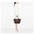 Louis Vuitton Marrone Damier Ebene Neverfull MM - vista 7