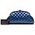 Clutch Chanel Blue Quilted Patent Timeless Kiss Lock - vista 7