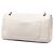 Chanel White Maxi Embossed Calfskin 31 Rue Cambon Reissue 2.55 Double Flap Bianco Bianco sporco - vista 2