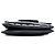 Chanel Black Chocolate Bar Patent Digital Flap Nero - vista 3