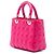 Lady Dior in agnello cannage rosa, misura Medium - vista 2