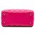 Lady Dior in agnello cannage rosa, misura Medium - vista 3