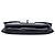 Chanel Black Lambskin Giant Mademoiselle Turnlock Flap Nero - vista 3