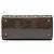 Lady Dior Cannage in vernice marrone misura Medium Cachi - vista 3