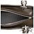 Lady Dior Cannage in vernice marrone misura Medium Cachi - vista 4