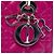 Lady Dior in agnello cannage rosa, misura Medium - vista 5