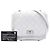 Chanel White Small Stitched Calfskin Covered CC Flap Bianco - vista 6