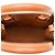Céline Celine Brown Mini Triomphe Coated Canvas Vertical Cabas Satchel Marrone Marrone scuro - vista 4