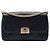 Chanel Black Medium Quilted Calfskin Straight Lined Flap Nero