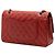 Chanel Red Medium Classic Caviar Double Flap Rosso Bordò - vista 2