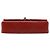 Chanel Red Medium Classic Caviar Double Flap Rosso Bordò - vista 3