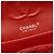 Chanel Red Medium Classic Caviar Double Flap Rosso Bordò - vista 5