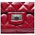 Chanel Red Quilted Crinkled Patent Reissue 2.55 Double Flap 226 Rosso - vista 5