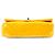 Chanel Giallo Medium Classic Velvet Double Flap - vista 3