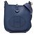 Hermès Blue Clemence Evelyne 16 Amazone Bleu Bleu foncé