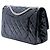 Chanel Blue Quilted Patent Reissue 2.55 Double Flap 227 Blu navy - vista 2
