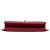 Wallet On Chain Portafoglio con catena Chanel Red Quilted Aged Calfskin Reissue 2.55 Rosso - vista 3