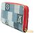 Louis Vuitton Blue Monogram Denim Patchwork Zippy Long Wallet Blau - Ansicht 2