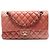 Chanel Orange Medium Classic Lambskin Ombre Double Flap Arancione Pesca