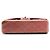 Chanel Orange Medium Classic Lambskin Ombre Double Flap Arancione Pesca - vista 3