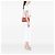 Chanel Orange Medium Classic Lambskin Ombre Double Flap Arancione Pesca - vista 6