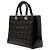 Dior Black Large Patent Cannage Lady Dior Nero - vista 2