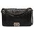 Chanel Black Medium Calfskin Boy Reverso Flap Nero