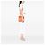 Lady D Lite in tela Toile De Jouy ricamata Dior Arancione Medium - vista 5