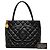 Chanel Black Caviar Medallion Tote Nero - vista 8