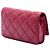 Chanel Red CC gestepptes Kalbsleder Double Stitch Hamptons Wallet on Chain Rot - Ansicht 2